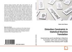 Buchcover von Distortion Constraints in Statistical Machine
Translation