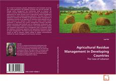 Capa do livro de Agricultural Residue Management in Developing
Countries 