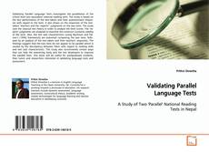 Borítókép a  Validating Parallel Language Tests - hoz