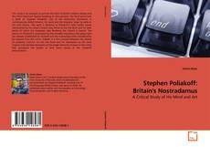Couverture de Stephen Poliakoff: Britain's Nostradamus