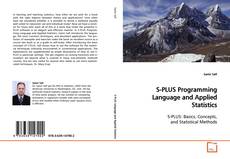 Buchcover von S-PLUS Programming Language and Applied Statistics