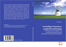 Buchcover von Freiwillige Emissions- ausgleichszahlungen