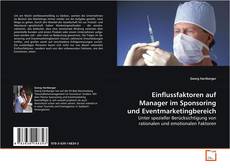 Capa do livro de Einflussfaktoren auf Manager im Sponsoring und
Eventmarketingbereich 