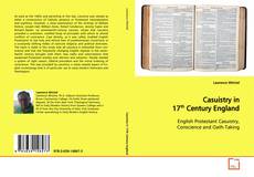 Casuistry in 17th Century England kitap kapağı