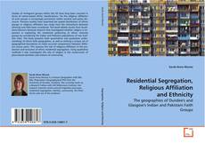 Capa do livro de Residential Segregation, Religious Affiliation and
Ethnicity 