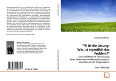 Buchcover von "PE ist die Lösung: Was ist eigentlich das Problem?"