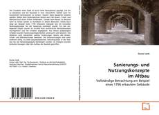 Buchcover von Sanierungs- und Nutzungskonzepte im Altbau