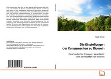 Buchcover von Die Einstellungen der Konsumenten zu Biowein