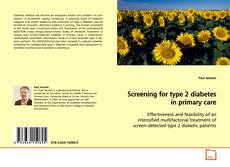 Buchcover von Screening for type 2 diabetes in primary care