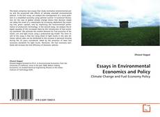Couverture de Essays in Environmental Economics and Policy