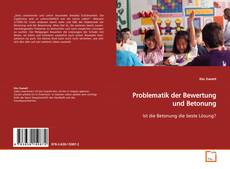 Buchcover von Problematik der Bewertung und Betonung