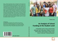 Buchcover von An Analysis of School Funding at the Student Level