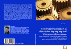 Buchcover von Fehlerkommunikation in der Rechnungslegung und Corporate Governance