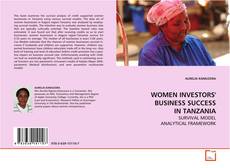 Buchcover von WOMEN INVESTORS' BUSINESS SUCCESS IN TANZANIA