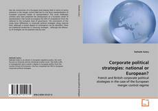 Corporate political strategies: national or
European?的封面