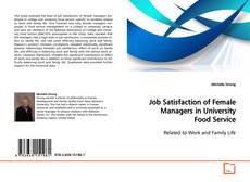 Borítókép a  Job Satisfaction of Female Managers in University
Food Service - hoz