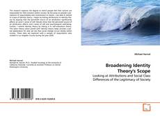 Couverture de Broadening Identity Theory's Scope