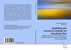 Buchcover von Modelling and numerical methods for two-phase flow