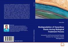 Buchcover von Biodegradation of Hazardous Waste during Biological
Treatment Process