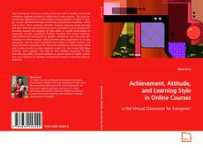 Couverture de Achievement, Attitude, and Learning Style in Online
Courses