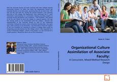 Copertina di Organizational Culture Assimilation of Associate Faculty: