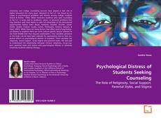 Borítókép a  Psychological Distress of Students Seeking Counseling - hoz