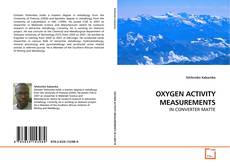 Buchcover von OXYGEN ACTIVITY MEASUREMENTS