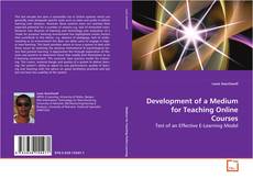 Capa do livro de Development of a Medium for Teaching Online Courses 