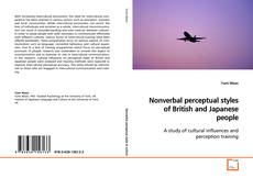 Copertina di Nonverbal perceptual styles of British and Japanese
people