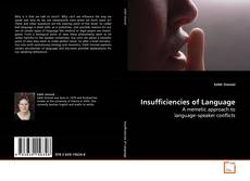 Couverture de Insufficiencies of Language
