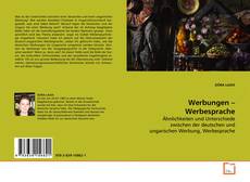 Bookcover of Werbungen – Werbesprache