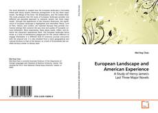 Bookcover of European Landscape and American Experience
