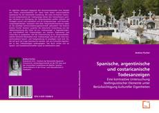 Copertina di Spanische, argentinische und costaricanische
Todesanzeigen