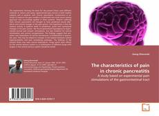 Buchcover von The characteristics of pain in chronic
pancreatitis