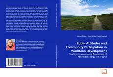 Обложка Public Attitudes and Community Participation in
Windfarm Development
