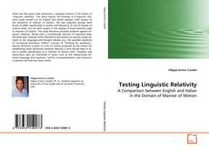 Capa do livro de Testing Linguistic Relativity 