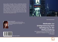 Capa do livro de Methoden zur Erfolgsmessung einer Beteiligung an der Weltausstellung 