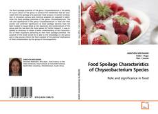 Buchcover von Food Spoilage Characteristics of Chryseobacterium
Species