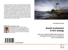 Couverture de Boards' involvement in firm strategy