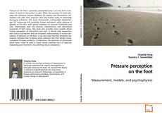 Capa do livro de Pressure perception on the foot 