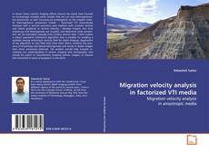 Обложка Migration velocity analysis in factorized VTI media