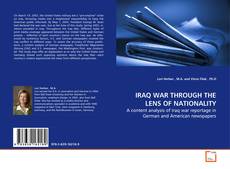 Capa do livro de IRAQ WAR THROUGH THE LENS OF NATIONALITY 