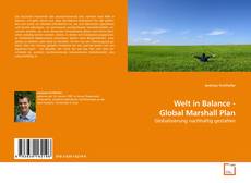 Capa do livro de Welt in Balance - Global Marshall Plan 