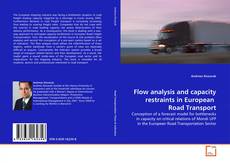 Capa do livro de Flow analysis and capacity restraints in European  Road Transport 