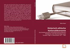 Borítókép a  Historisch-ethische Nationalökonomie - hoz