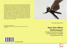 Bookcover of Does Size Affect Performance?