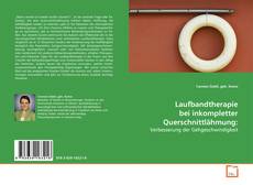 Capa do livro de Laufbandtherapie bei inkompletter Querschnittlähmung: 