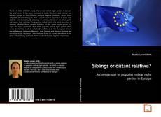 Couverture de Siblings or distant relatives?
