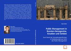 Capa do livro de Public Management in Bosnien-Herzegovina, Kroatien
und Serbien 