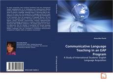 Copertina di Communicative Language Teaching in an EAP Program